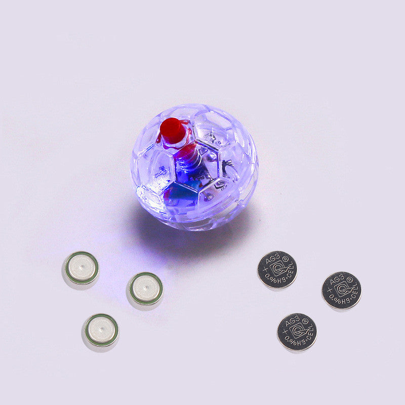 Glowing Transparent Plastic Ball Pet Interactive Toy