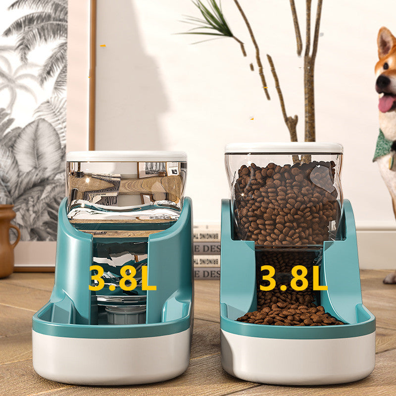 Pets Automatic Feeder Water Dispenser