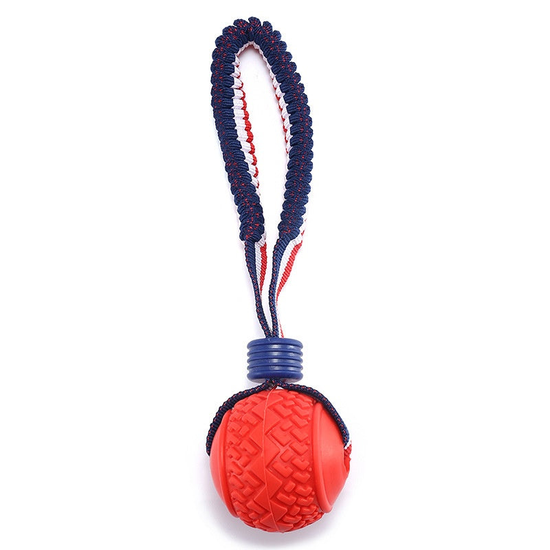 Pet Strap Elastic String Bite-resistant Ball