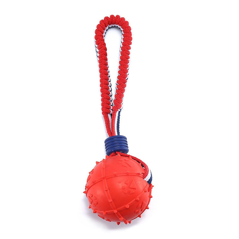 Pet Strap Elastic String Bite-resistant Ball