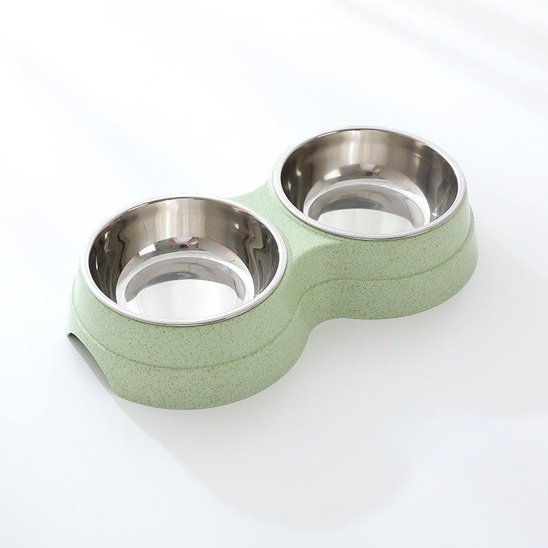 Stainless Steel Double Pet Bowls