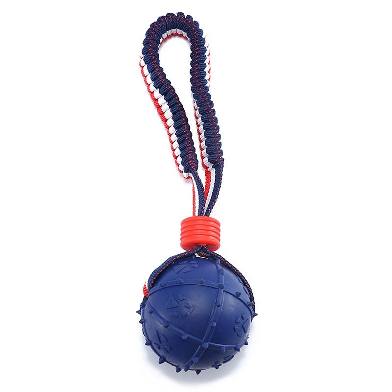 Pet Strap Elastic String Bite-resistant Ball