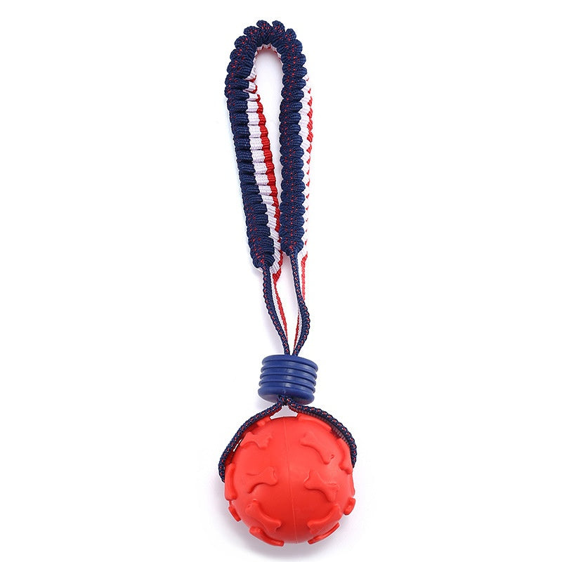 Pet Strap Elastic String Bite-resistant Ball