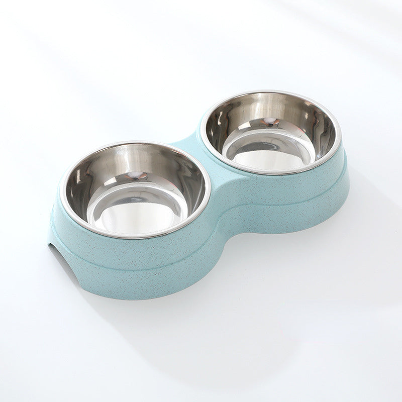 Stainless Steel Double Pet Bowls