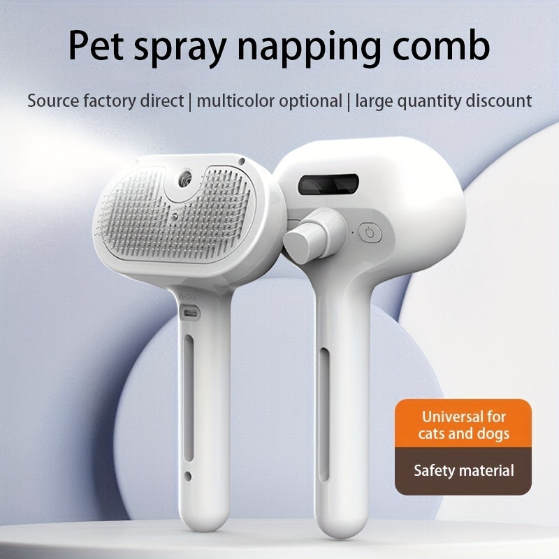 Pet Spray Comb Hair Removal Brush